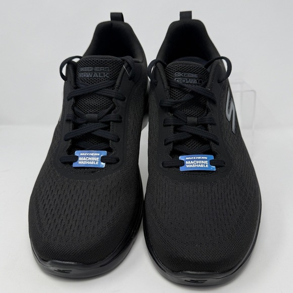 Skechers Go Walk Arch Fit Mens Black Machine Washable Sneakers Size 11.5 - Picture 2 of 8
